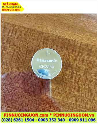 Panasonic CR2354; Pin 3v lithium Panasonic CR2354 (560mAh) chính hãng Cell Xuất xứ Indonesia